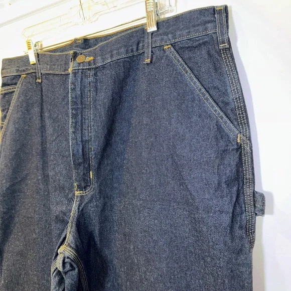 Carhartt Men's 42x34 Loose Original Fit Dungaree Demin Pant B13 HDK Jeans NWOT - Picture 4 of 13